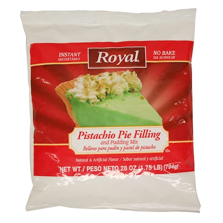 Royal Instant Pistachio Pudding Mix 28 Oz., PK12